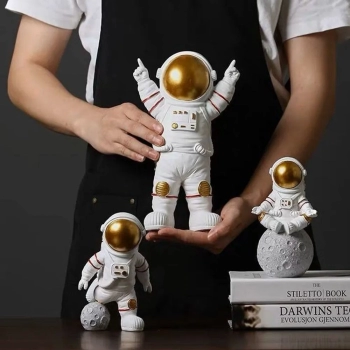 Modern Art Playful Astronaut