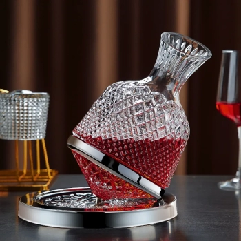 Spinning Diamonds Decanter